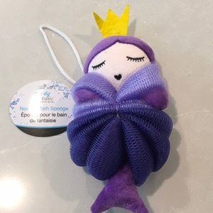 Mermaid Princess Loofah Sponge